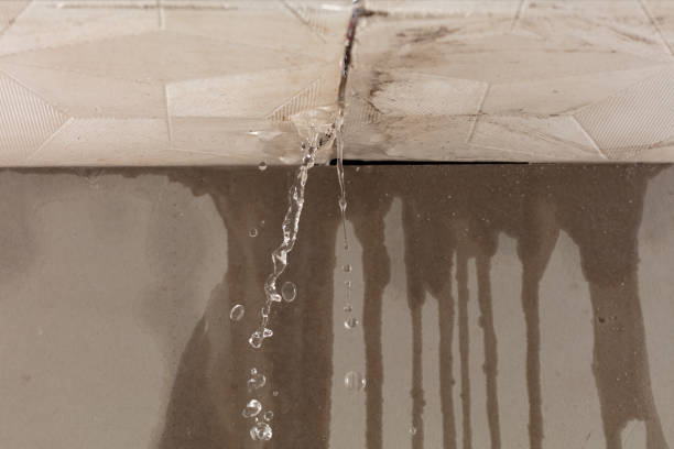 Professional Sewage Cleanup technician working in Lakewood, WI